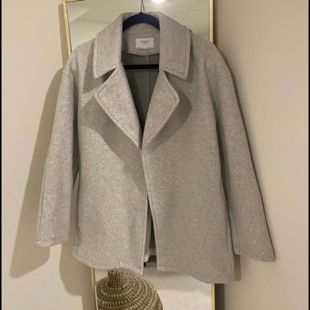 Zara Oversized Grey Coat